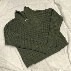 🧩✨WORN ONCE SOFT DAD HALF-ZIP